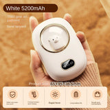 Mini Space Number Display Warm Hand Treasure 2-in-1 Warm Hand Treasure Charging - V.I.P Digital Presence