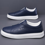 Sneakers with a casual style and anti slip lace up flat bottom with soft sole and soft surface can be easily kicked with one foot - V.I.P Digital Presence