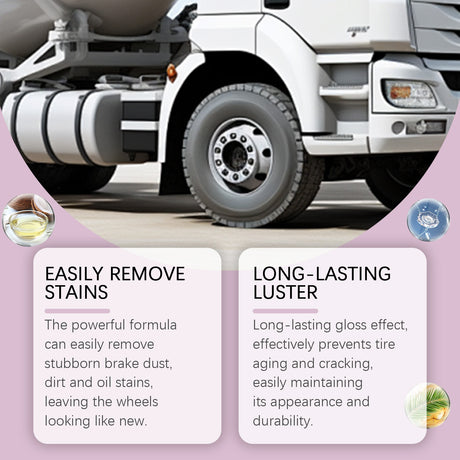 Heavy Duty Wheel Cleaner Heavy Duty Wheel Hub Cleaner For Stain Maintenance Refurbishment Cleaner - V.I.P Digital Presence