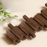 Coat Racks Wall Hanging Wall Entry Door Porch Hanging Scarf Coat Rack Perforated Solid Wood Creative Piano Keys Clothes Hook - V.I.P Digital Presence
