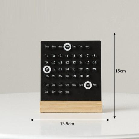 Creative high aesthetic ring calendar 2023 perpetual calendar desk calendar personalized office desktop decoration ornaments sho - V.I.P Digital Presence