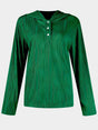 Textured Long Sleeve Hoodie - V.I.P Digital Presence