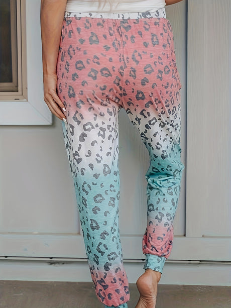 Women's autumn fashion new leopard print leggings loose fit - V.I.P Digital Presence