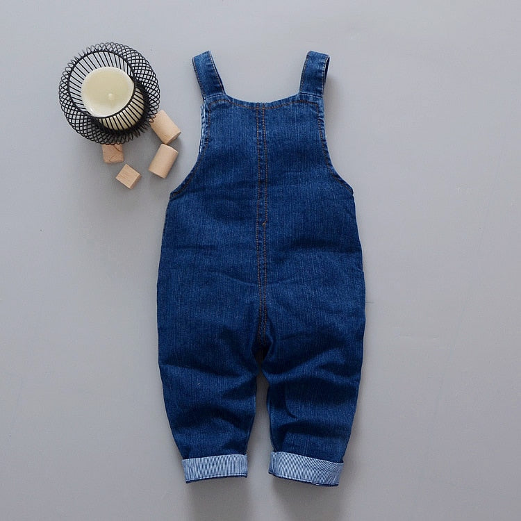 Cartoon Baby Boy Clothes Denim Pants Elastic Waist Trousers Children's Jeans - V.I.P Digital Presence