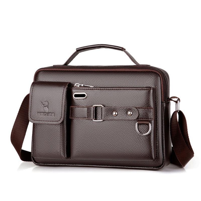 One Shoulder Bag Men's Cross Shoulder Bag Casual Handbag Business One Shoulder Cross Body Bag Men's Satchel Design Hanging Bag - V.I.P Digital Presence