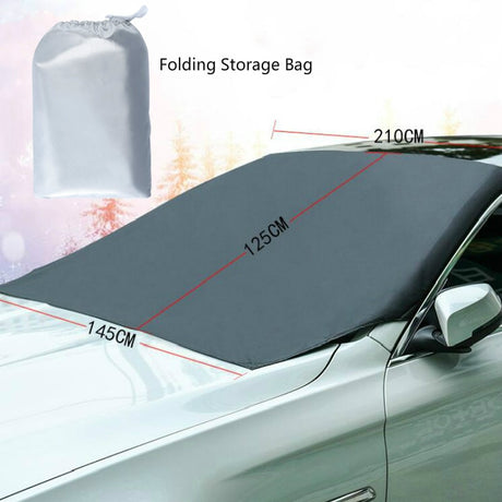 Automobile Magnetic Sunshade Cover Car Windshield Snow Sun Shade Waterproof Protector Cover Car Front Windscreen Cover - V.I.P Digital Presence