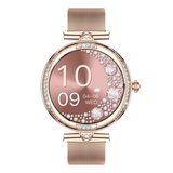 NX17 Pro Smart Watch Fashion Dimanond Ladies Wristwatch Amoled Bluetooth Calling Health Monitoring Women Fitness Smartwatch - V.I.P Digital Presence