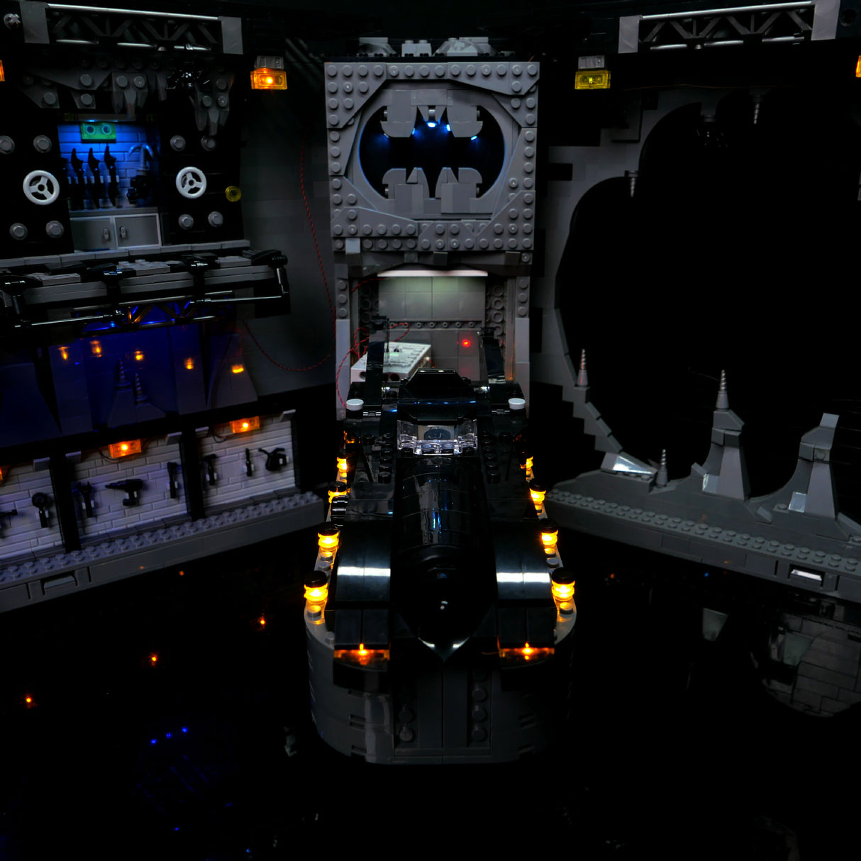 LP building block lighting suitable for LEGO 76252 Batcave Shadow Box building block model LED remote control lighting - V.I.P Digital Presence