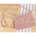 Tassel Handheld Woven Bag Retro Handheld Woven Bag Summer Vacation Tourism Beach Bag - V.I.P Digital Presence