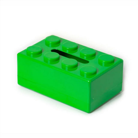 ABS Building Block Shaped Tissue Box Wall-mounted Creative Face Towel Box Organizer Perforation-free Removable - V.I.P Digital Presence