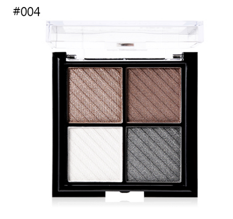 UBUB 4 Colors Eyeshadow Shimmer Natural Eyeshadow  Matte Nude Metallic Earth Color Eye Shadow Beauty Makeup Palette - V.I.P Digital Presence