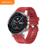 Reloj inteligente HERALL 2020 con ECG para hombre, IP68, resistente al agua, monitor de presión arterial, compatible con Android, Apple y Xiaomi. 