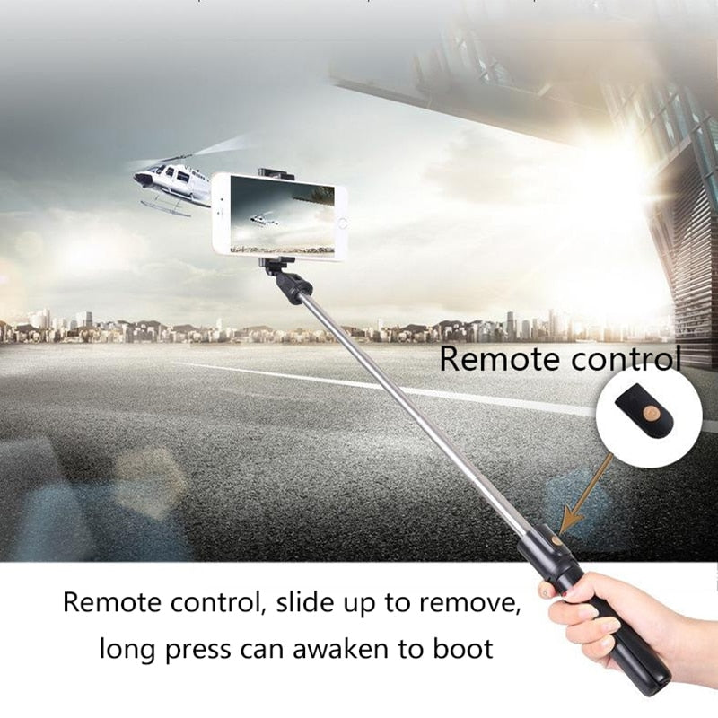 CE Certification Bluetooth Selfie Stick Remote Control Tripod Handphone Live Photo Holder Tripod Camera Self-Timer Artifact Rod - V.I.P Digital Presence