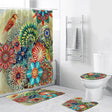Bohemian Style 3D Digital Printing Polyester Waterproof and Mold Proof Shower Curtain Bathroom Shower Curtain - V.I.P Digital Presence