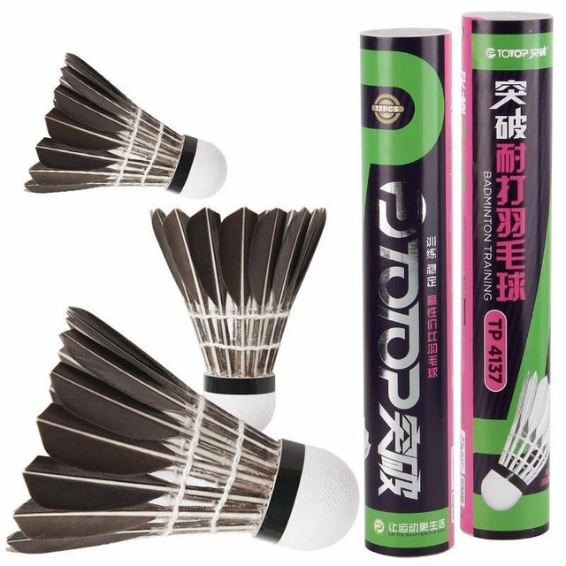 12pcs/barrel Badminton Shuttlecock - V.I.P Digital Presence