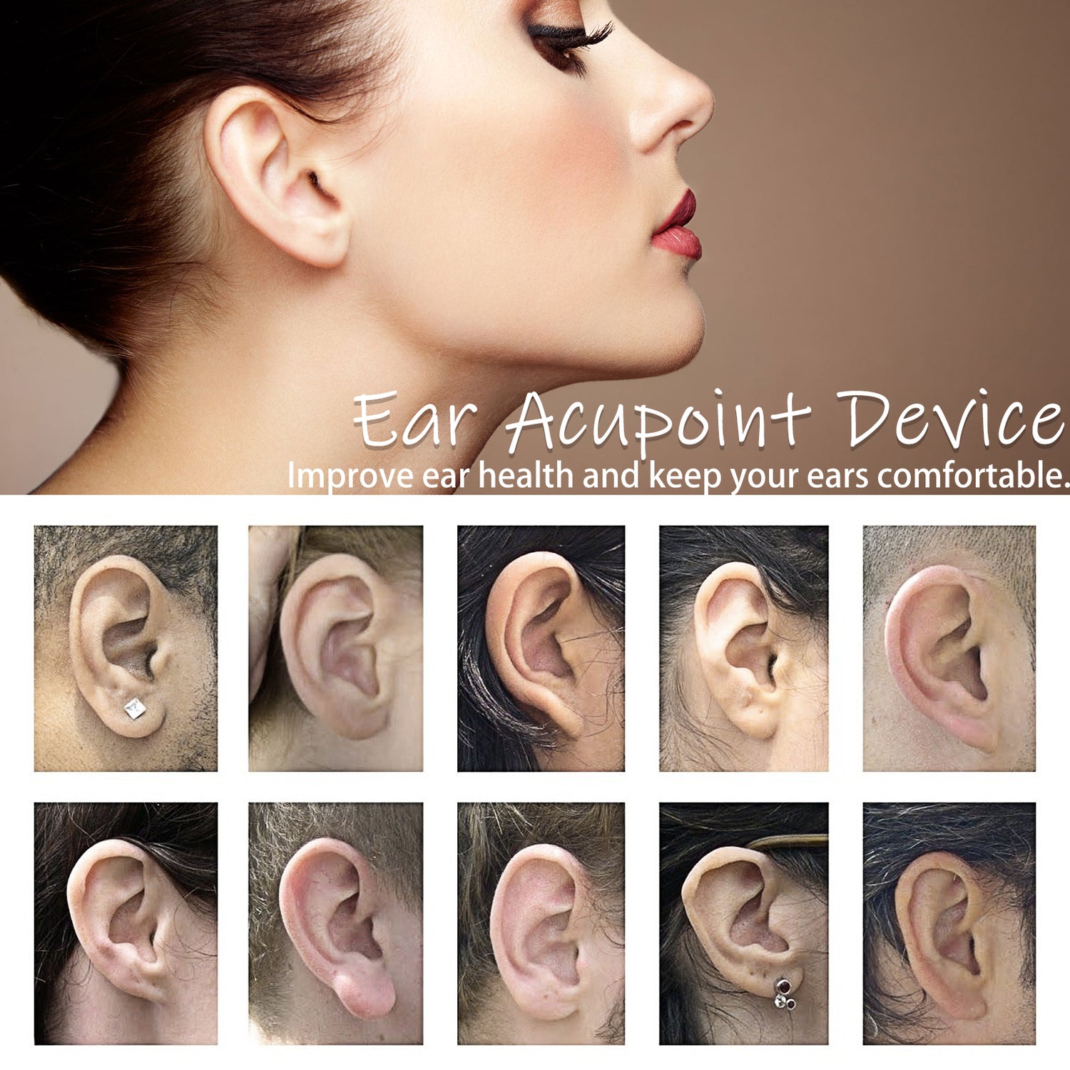 Ear Plug Back PureHear Ear Acupoint Device, Relieve Ear Discomfort Ear Ringing Ear B ...