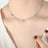 Titanium Steel Zircon Heart Necklace - V.I.P Digital Presence
