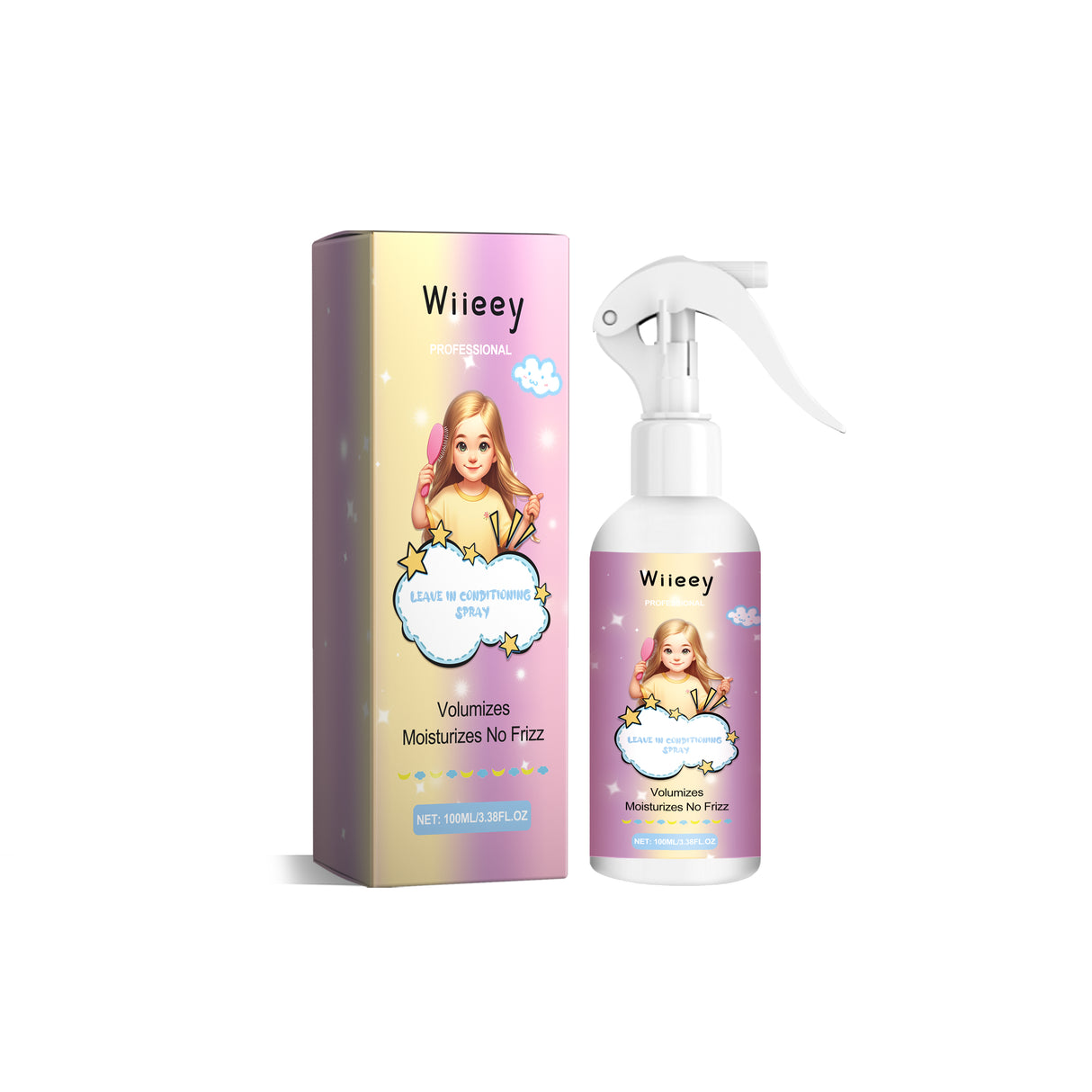 Leave in Conditioning Spray, Hairspray Long-Lasting Moisturizing Styling Long-Lasting Fragrance Styling Spray - V.I.P Digital Presence