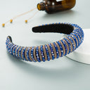 Hair Hoop Hand-woven Beaded Head Hoop Female Baroque Sponge Hair Bundle Korean Face Wash Hair Accessories - V.I.P Digital Presence