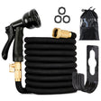 100 - ft Expandable Garden Hose with Nozzle. Light, Durable & Kink - Free for Car Wash & Outdoor Watering - V.I.P Digital Presence