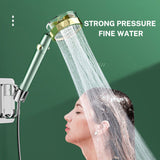 Xiao Man Waist Supercharged Sprinkler Head Dual Turbo Pressurized Propeller Fan Shower Head Shower Head - V.I.P Digital Presence