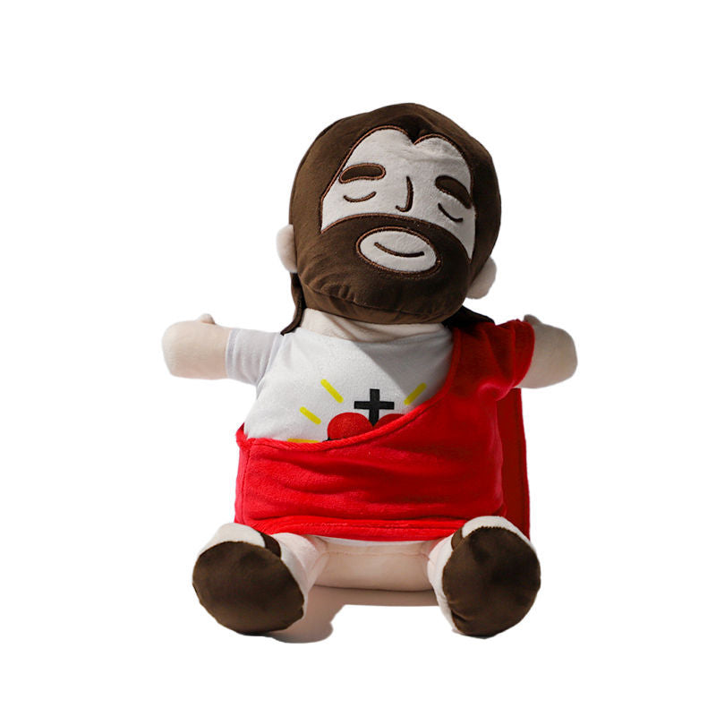 Breathing doll plush toy baby toy baby soothing companionship soothing sleep music glowing doll - V.I.P Digital Presence