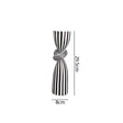 Creative Irregular Resin Candle Holder Living Room Desktop Black White Stripe Candle Holder Decoration Home Candle Container - V.I.P Digital Presence