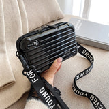 PC hard shell toiletry bag 7-inch shoulder crossbody bag hand storage bag suitcase small bag - V.I.P Digital Presence