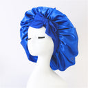 Elastic ribbon bow color Ding round hat solid color night cap wide-brimmed beauty hairdressing head scarf hat - V.I.P Digital Presence