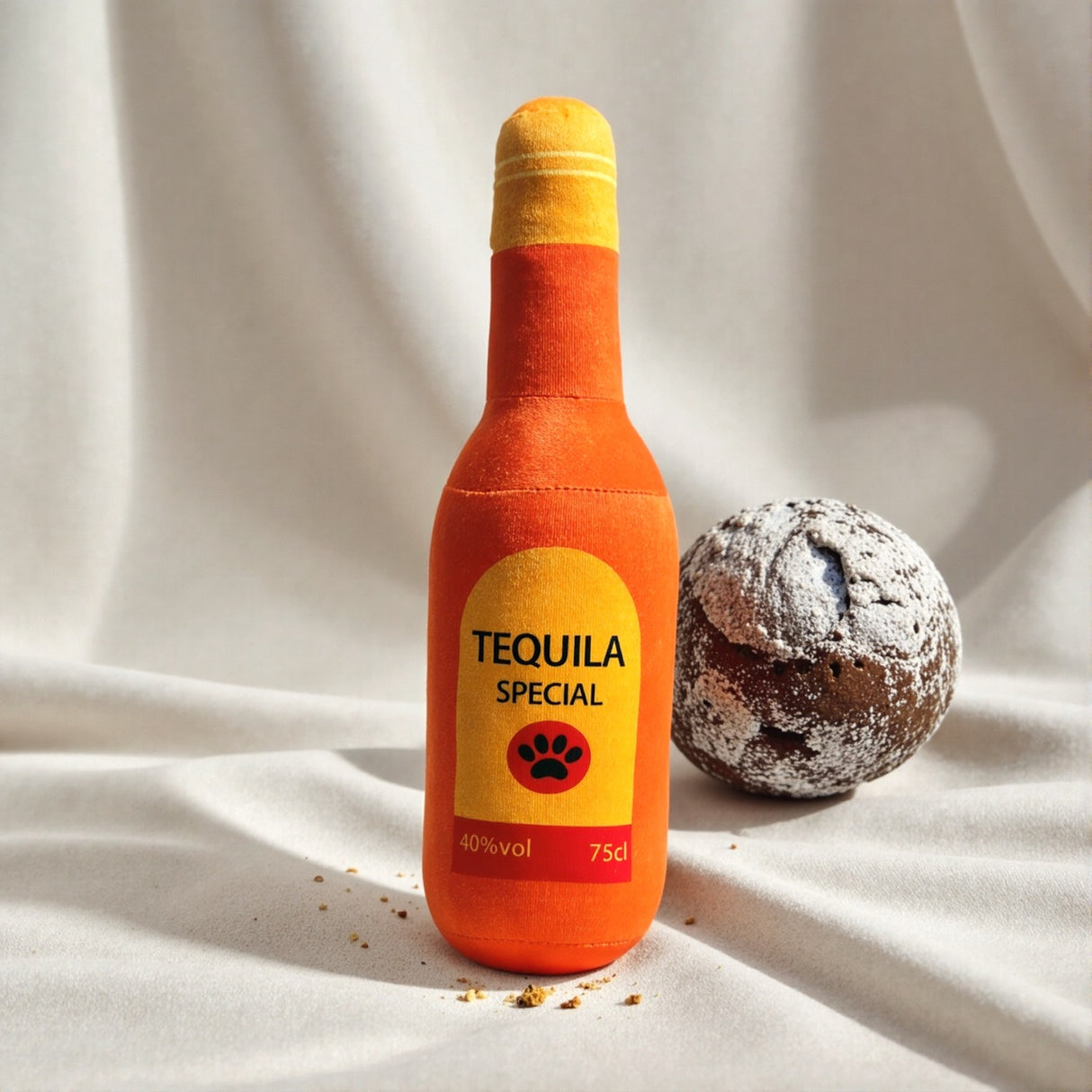 Dog Toy Realistic Wine Bottle Chew-Resistant Self-Entertainment Plush Toy for Cats and Dogs Teeth Cleaning Sound-Making Toy - V.I.P Digital Presence