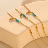 Titanium Steel Wing Shape Charm Anklet Bracelet - V.I.P Digital Presence