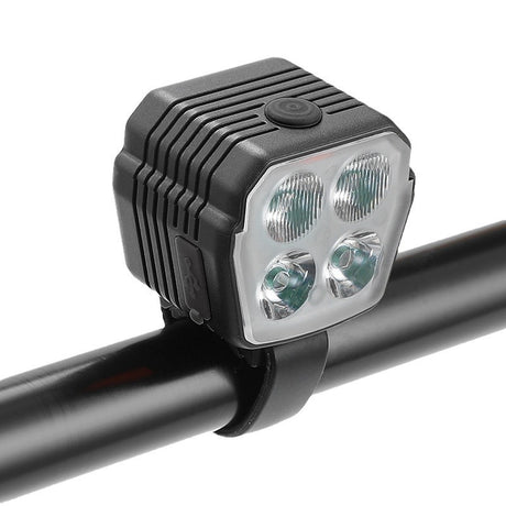 2-in-1 bike riding horn light mountain bike road bike night bike high brightness bike headlight flashlight - V.I.P Digital Presence