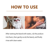 Polygonum Multiflorum Beard Soap, Gentle Cleansing Moisturizing Soap For Men's Thick Black Beard - V.I.P Digital Presence