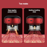 Electric Cupping Massager Scraping and Cupping Therapy Red Light Heating Vibration Pressotherapy Rechargeable Pain Relief - V.I.P Digital Presence