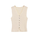 Spring New Style Round Neck Solid Color Loose Design Unique Temperament Knitwear - V.I.P Digital Presence