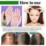 Rosemary Hair Essential Oil Gentle Scalp Care Soft Shine Natural Fluffy Hair Essential Oil - V.I.P Digital Presence