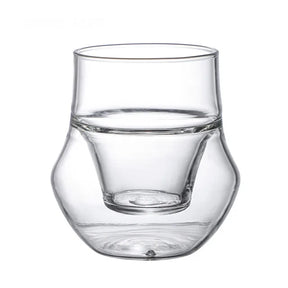 Household Double-Layer Anti-Scalding Hanging Ear Coffee Cup Insulated Milk Mug High Temperature Resistant Glass Tea Cups 120ml - V.I.P Digital Presence