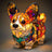 Animal resin LED night light, a cute bedside lamp for living rooms and bedrooms. - V.I.P Digital Presence