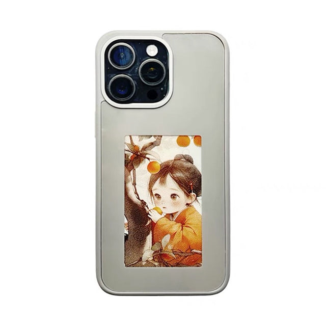 Screen casting phone case with ink screen DIY pattern suitable for iPhone protective case - V.I.P Digital Presence