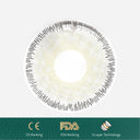 1Pcs FDA Certificate Eyes Beautiful Pupil Colorful Girl Cosplay Contact Lenses Gray - V.I.P Digital Presence