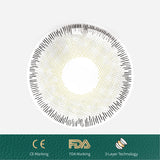 1Pcs FDA Certificate Eyes Beautiful Pupil Colorful Girl Cosplay Contact Lenses Gray - V.I.P Digital Presence