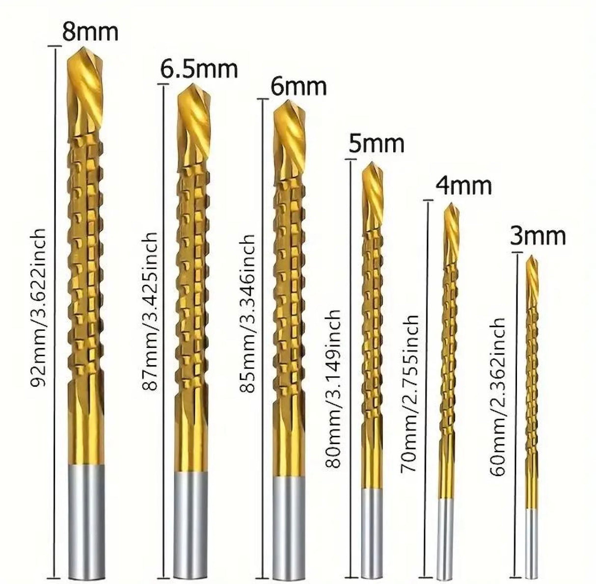 TitanDrill HSS Drill Bit Set