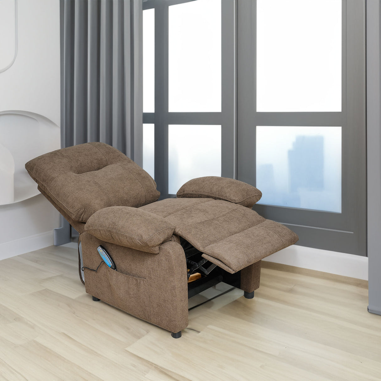 Recliner Chair with Message and Heater, Recliner Chair for Adult, Manual Control Message Chair - V.I.P Digital Presence