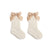 Children's Socks Combed Cotton Girl Baby Bow Princess Socks Hollow Mesh Dance Socks - V.I.P Digital Presence