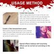 Halloween Makeup Kit, Simulates Plasma Skin Wax-Shaped Scar Water Wound Makeup Halloween Makeup Kit - V.I.P Digital Presence
