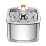 Stainless Steel Smart Pet Water Dispenser with Automatic Circulation and Filtration, Large Capacity Feeder for Cats and Dogs - V.I.P Digital Presence