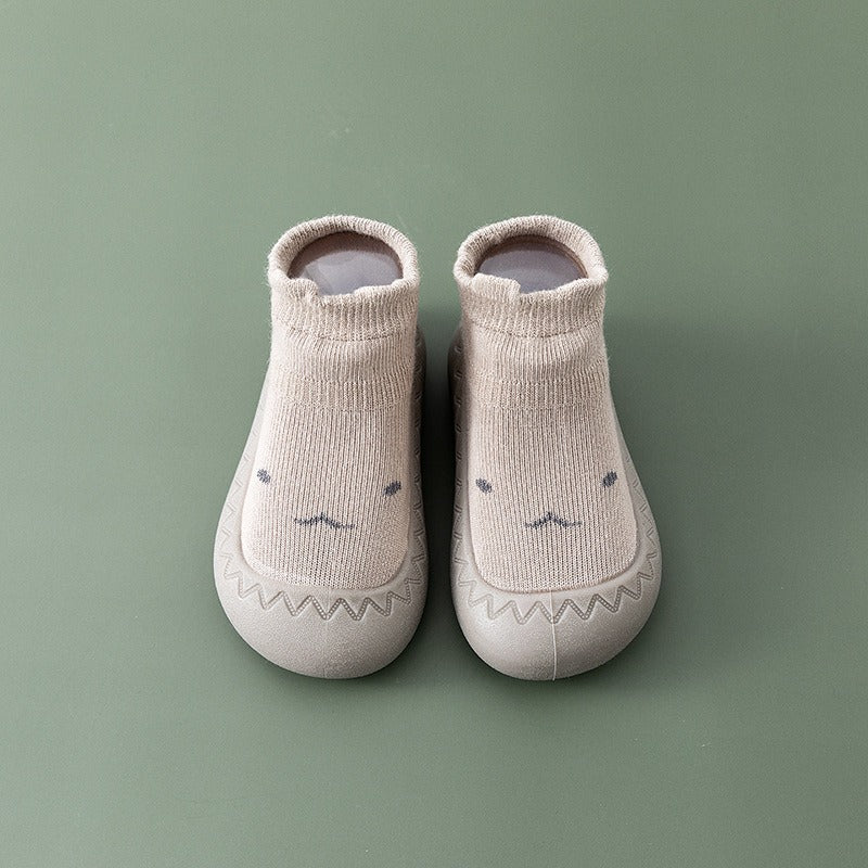 Baby Floor Shoes and Socks Autumn and Winter New Rubber Sole Lightweight Neonatal Soft Sole Walking Shoes Children's Socks - V.I.P Digital Presence