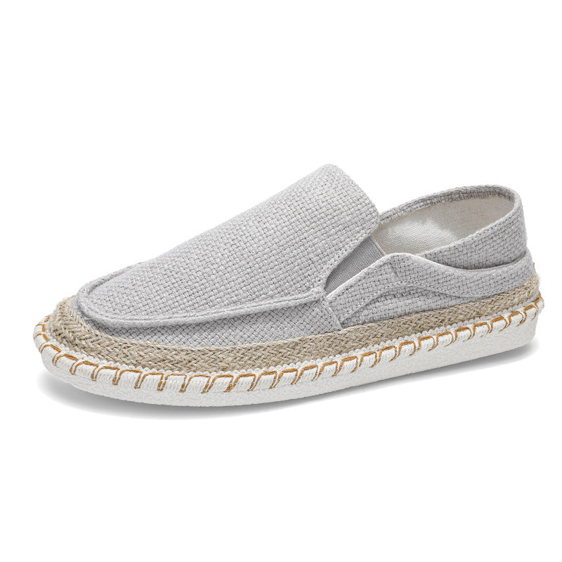 Fisherman Shoes Men's Breathable Cloth Shoes Hanfu Shoes Men's Casual Slip-On Loafers Driving Old Beijing Cloth Shoes - V.I.P Digital Presence