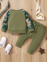 Children's Camouflage Top and Pants Set - V.I.P Digital Presence