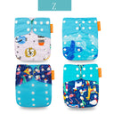 Happy Flute Cloth Diapers for Children Adjustable Wet/Dry Bag Waterproof Babies Diapers Ecological Backpack Reusable 4 pcs/set - V.I.P Digital Presence